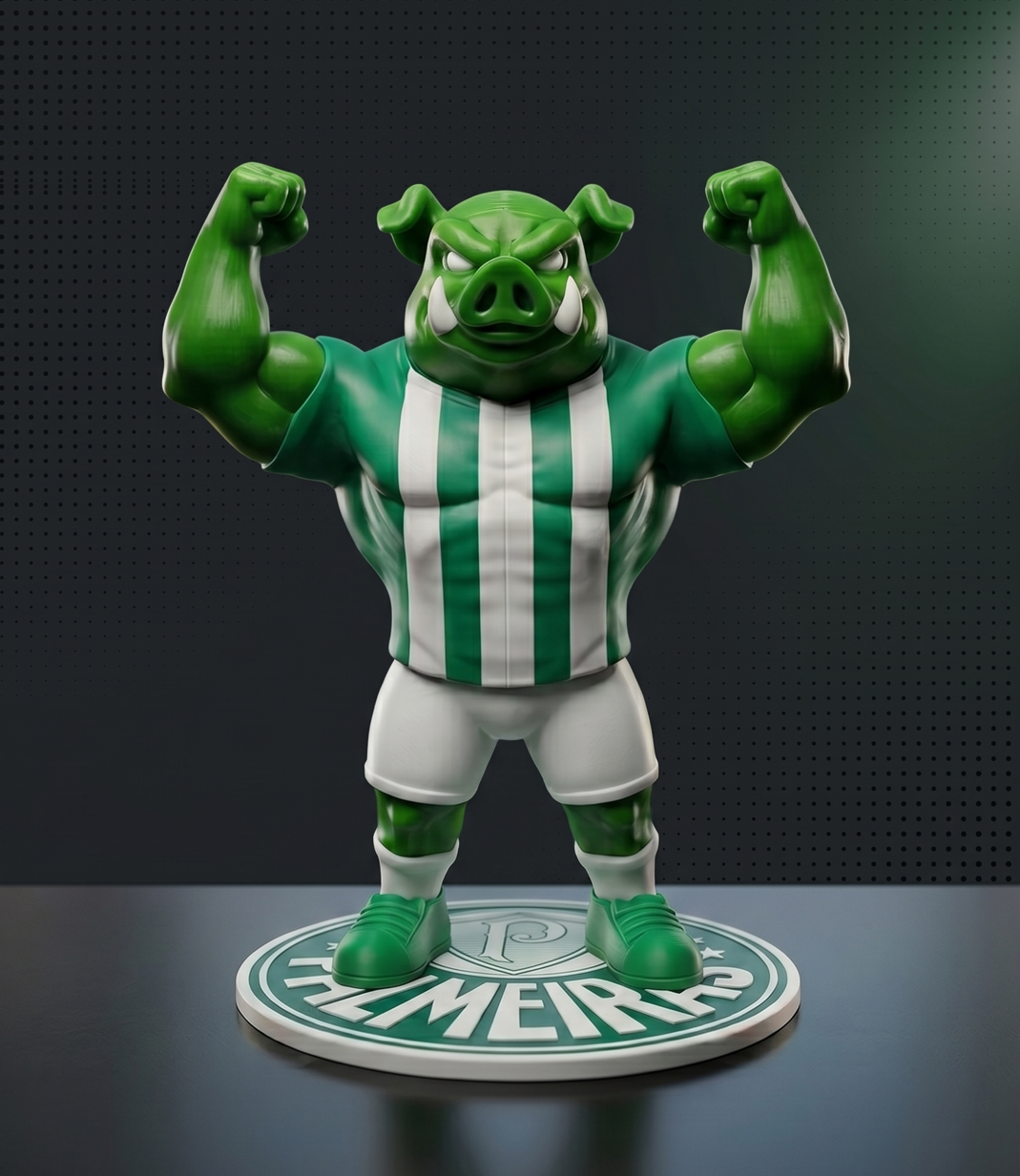 Mascote Palmeiras - Edição Colecionador | Estátua 15cm