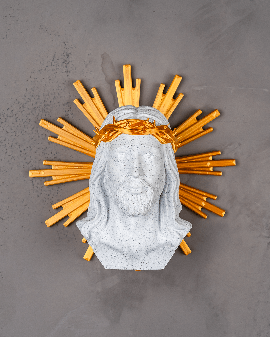 Escultura Busto Sagrado de Jesus