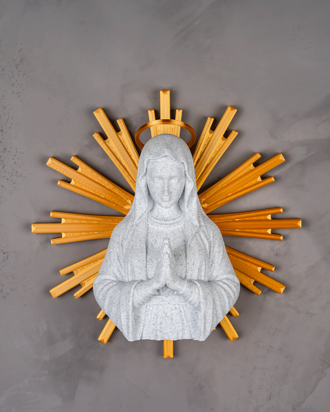 Escultura Nossa Senhora com Resplendor